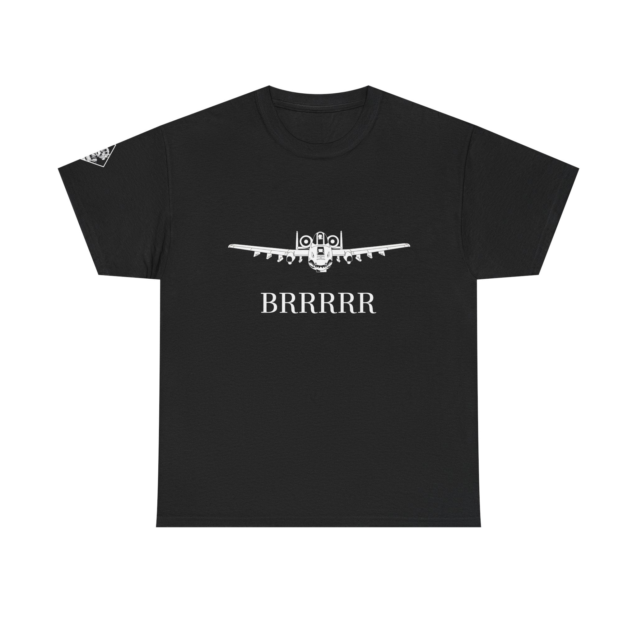 Brrr Aircraft Tee — Vintage Bomber Plane Graphic Shirt