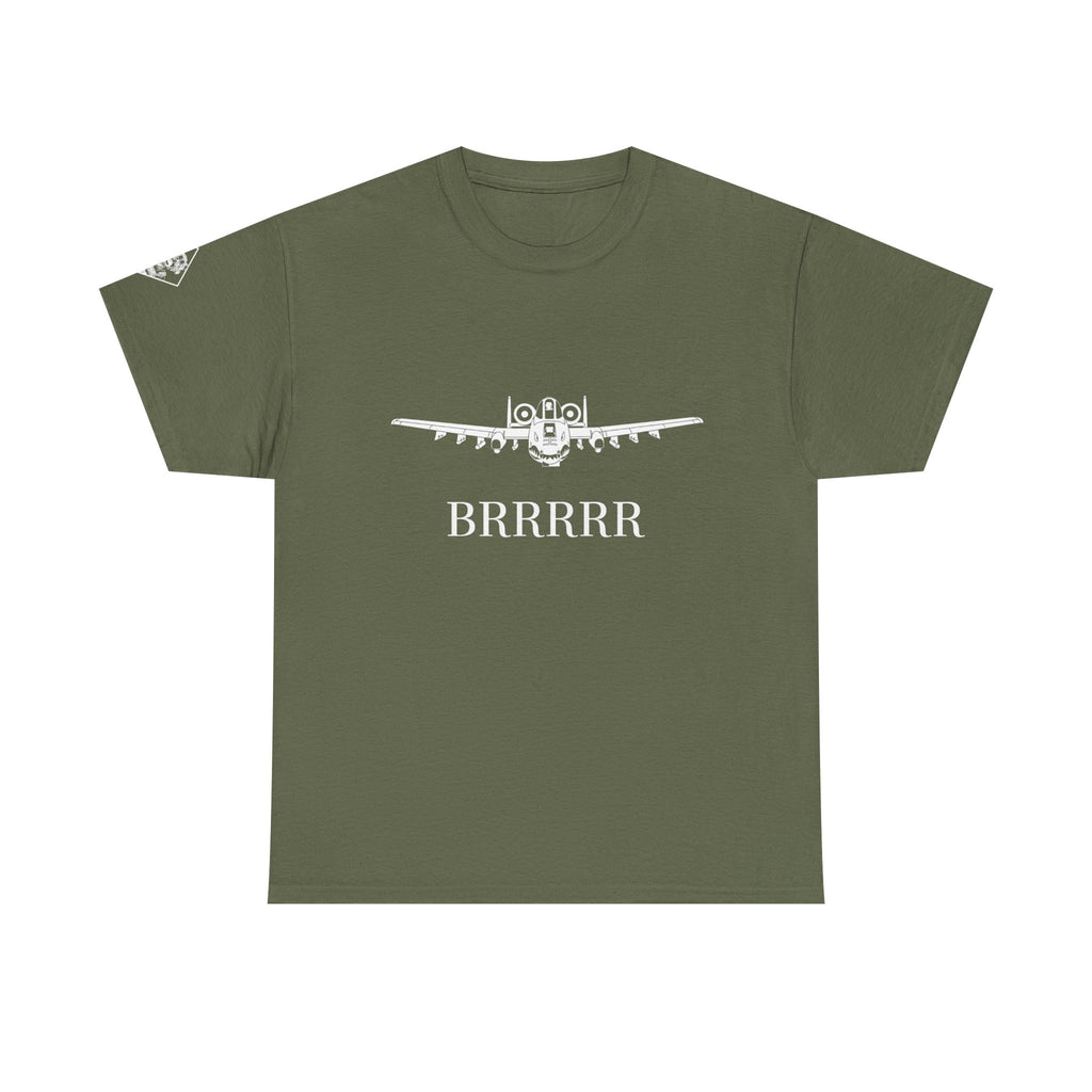 Brrr Aircraft Tee — Vintage Bomber Plane Graphic Shirt