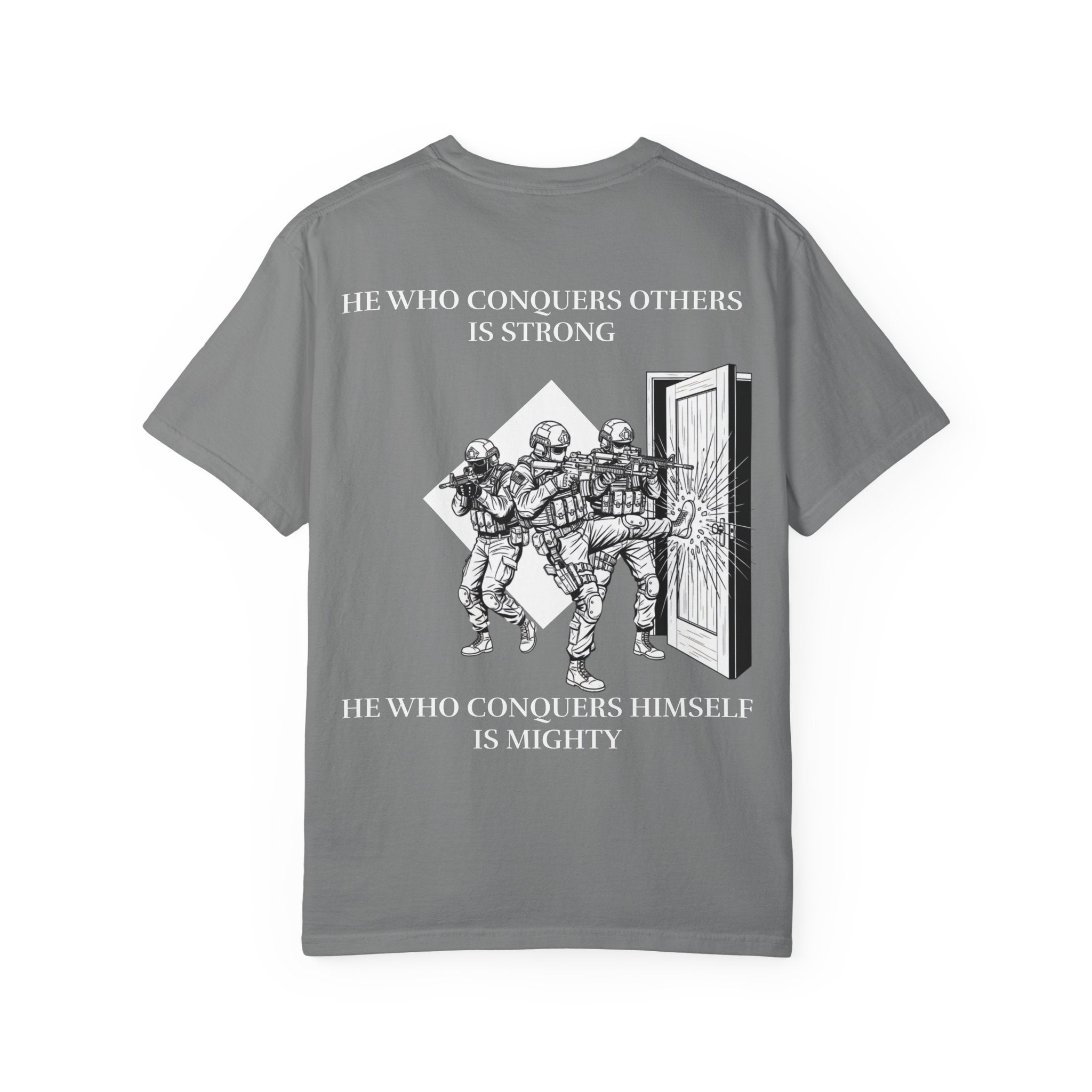 He Who Conquers Himself Tee